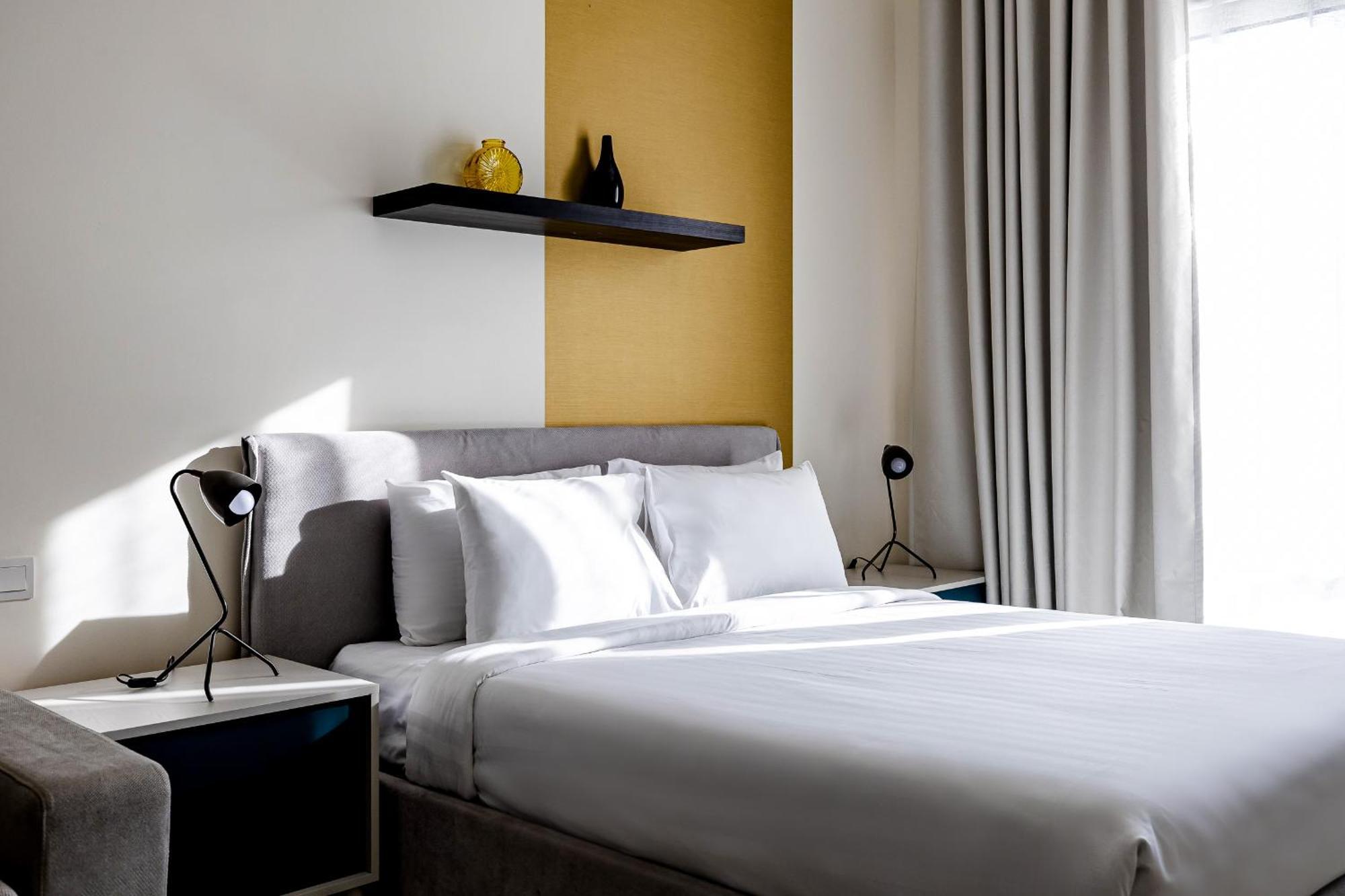 Appartement Unlock Metropolis Business Bay à Dubaï Chambre photo