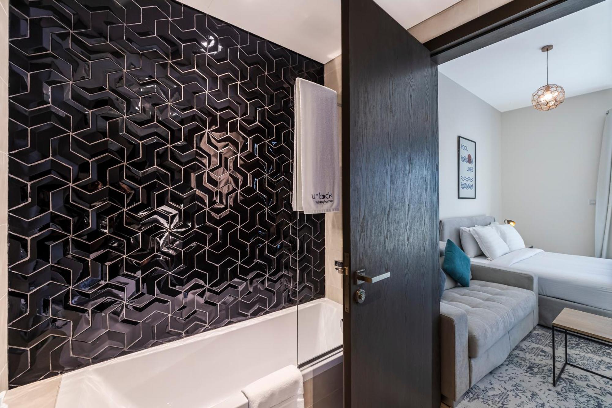 Appartement Unlock Metropolis Business Bay à Dubaï Chambre photo